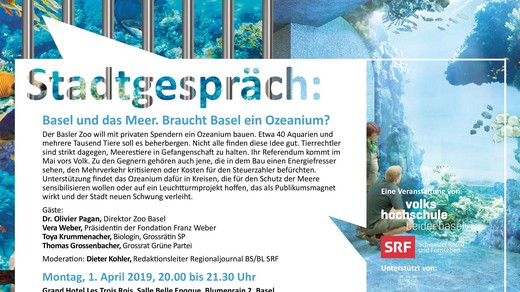 Bild von Stadtgespräch: Basel und das Meer. Braucht Basel ein Ozeanium?