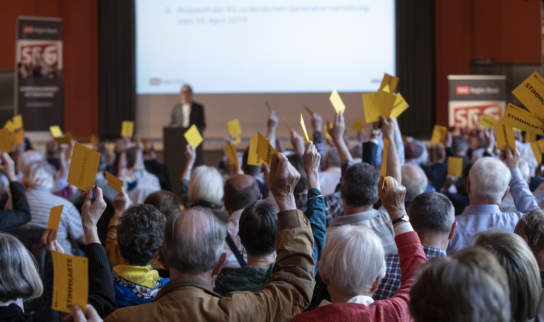 Bild von Eindrücke der ausserordentlichen Generalversammlung vom Mittwoch, 22. Mai 2019