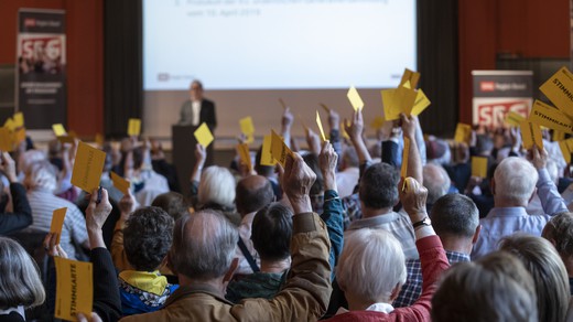 Bild von Eindrücke der ausserordentlichen Generalversammlung vom Mittwoch, 22. Mai 2019