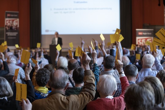 Bild von Eindrücke der ausserordentlichen Generalversammlung vom Mittwoch, 22. Mai 2019