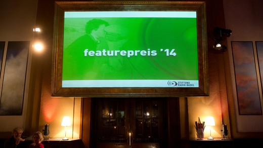 Bild von «featurepreis '14» der Stiftung Radio Basel 